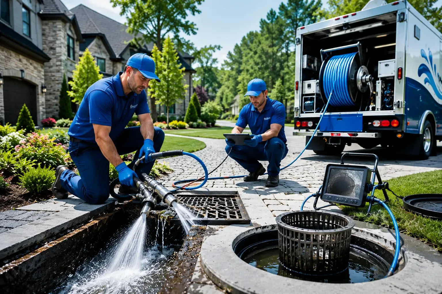 Local outdoor drain cleaning professionals in Hamilton, PA