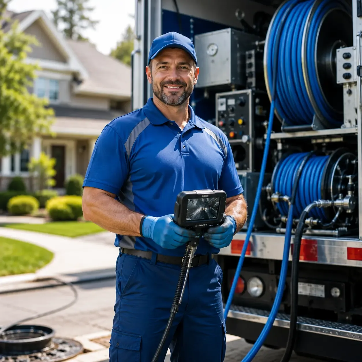 Local outdoor drain cleaning specialists in Hamilton, PA